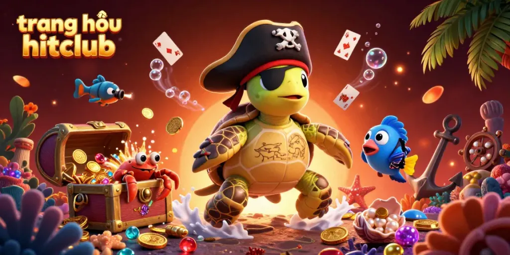 Experience thrilling adventures at trang chủ hitclub with engaging 3D cartoon characters and casino elements.