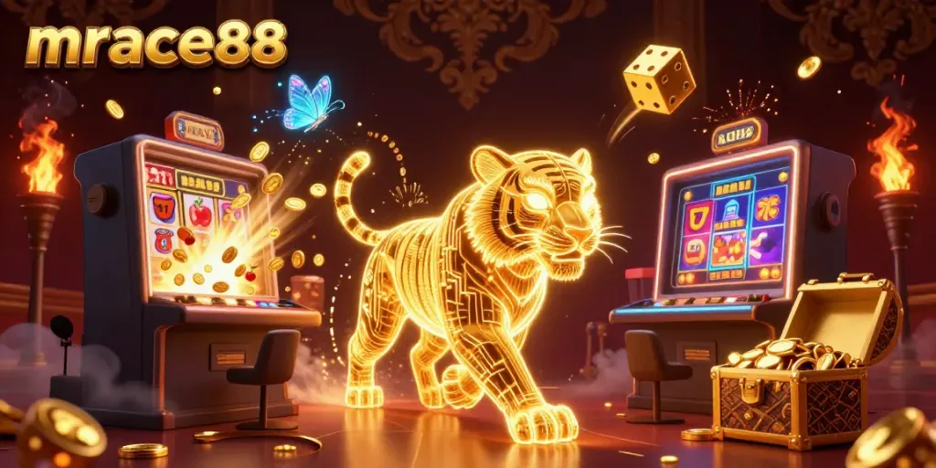 Experience thrilling gameplay at mrace88 with vibrant slot machines and jackpot excitement.